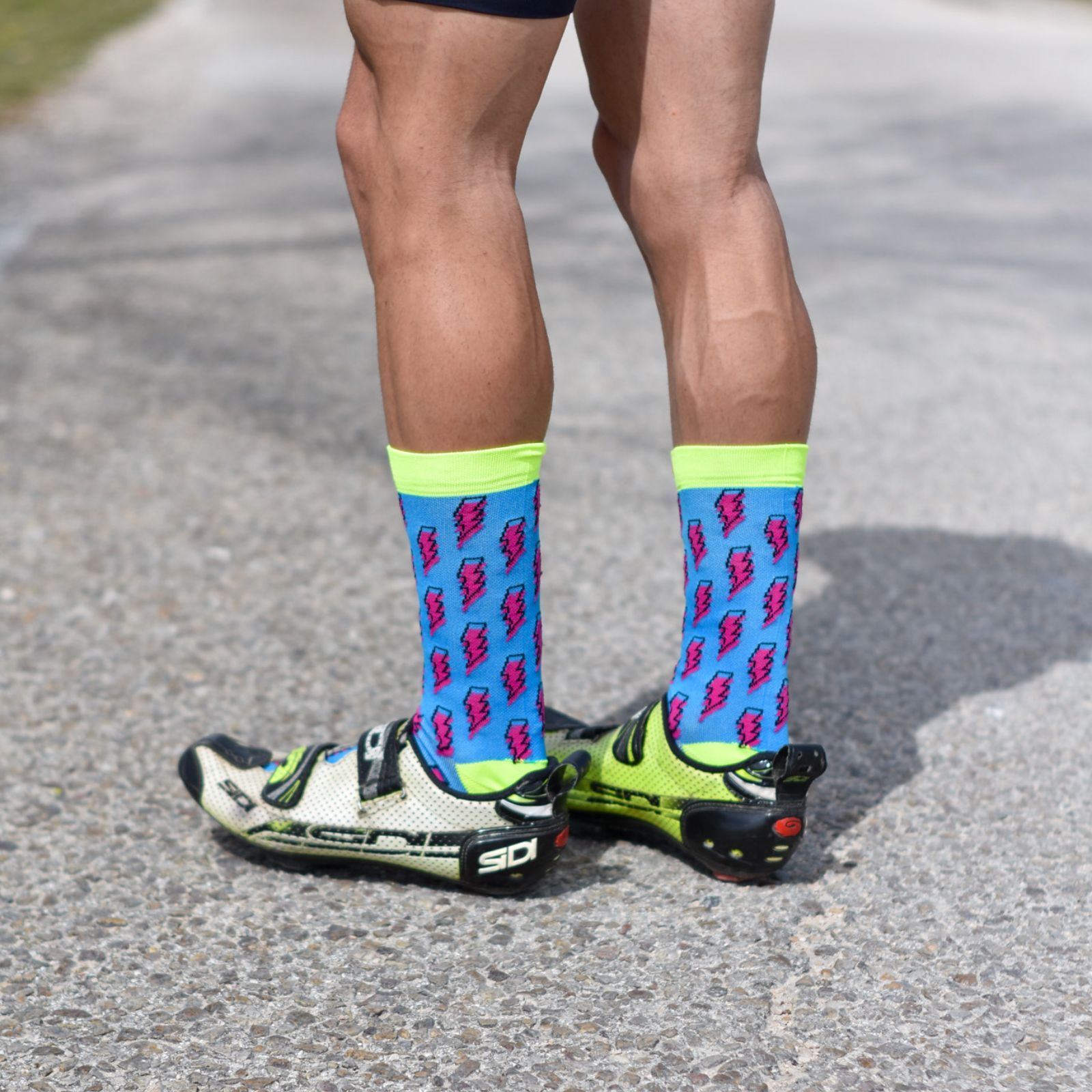 powerspeed_azul calcetines técnicos hombre