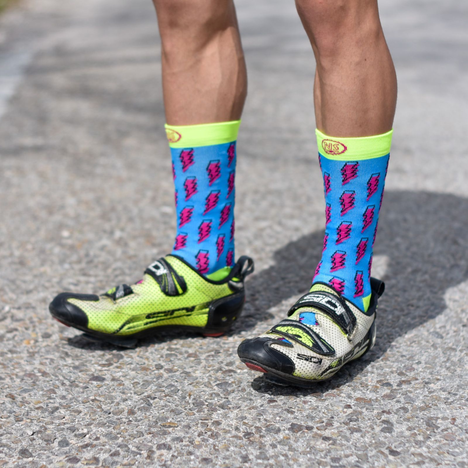 powerspeed_azul calcetines técnicos hombre