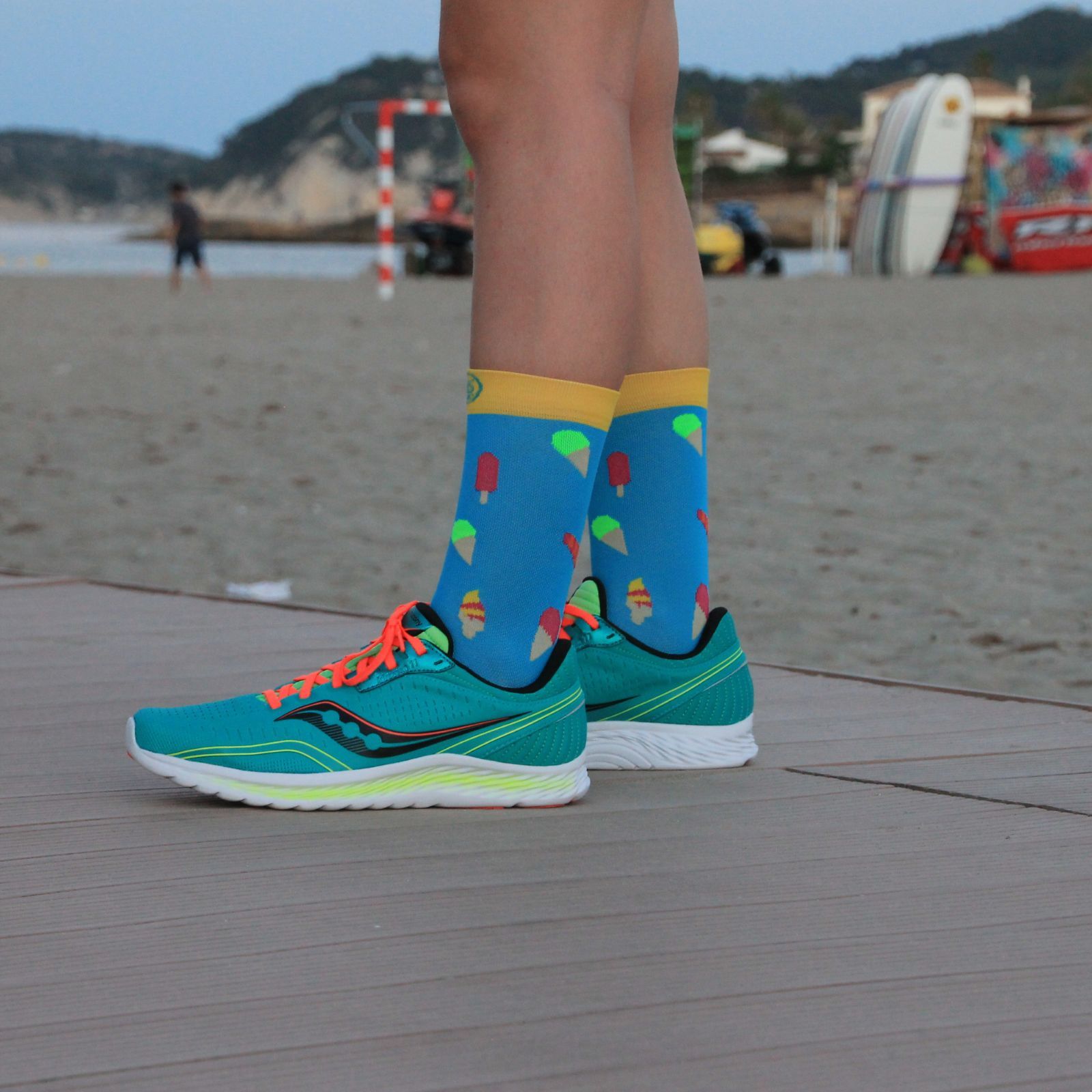 icecream calcetines deportivos divertidos