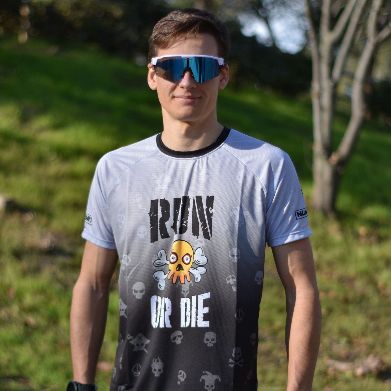 camiseta_RUNORDIE_unisex camisetas running divertidas