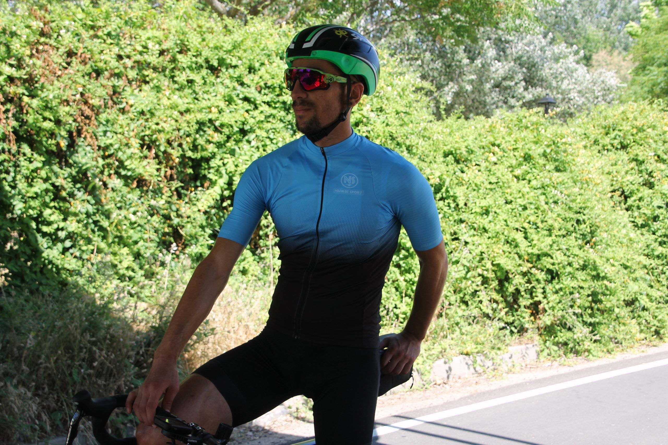Equipación_ciclismo_Degraded_Hombre Ropa Ciclismo Hombre Azul Degraded - Imagen 5