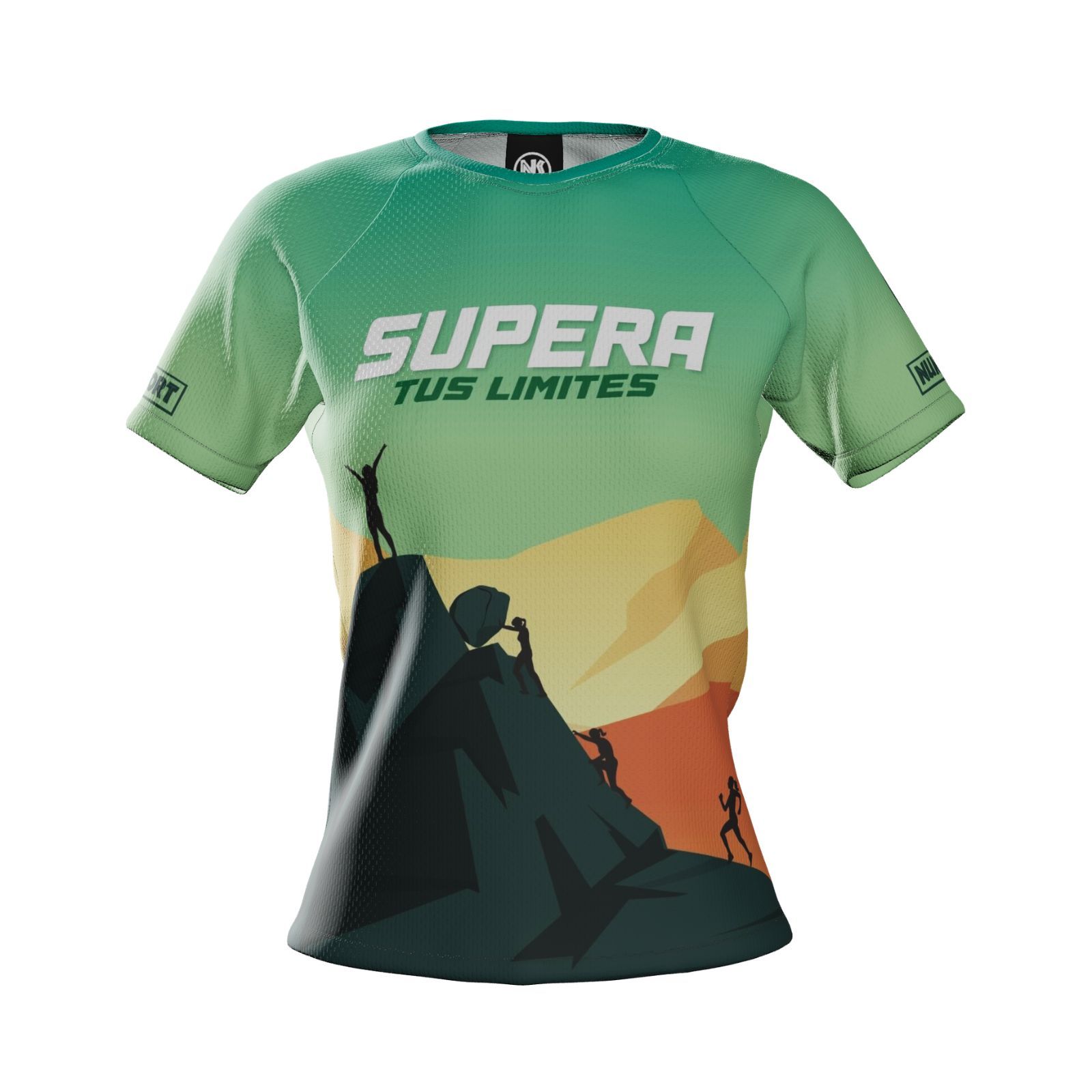 SUPERATUSLIMITES_mujer camisetas técnicas divertidas