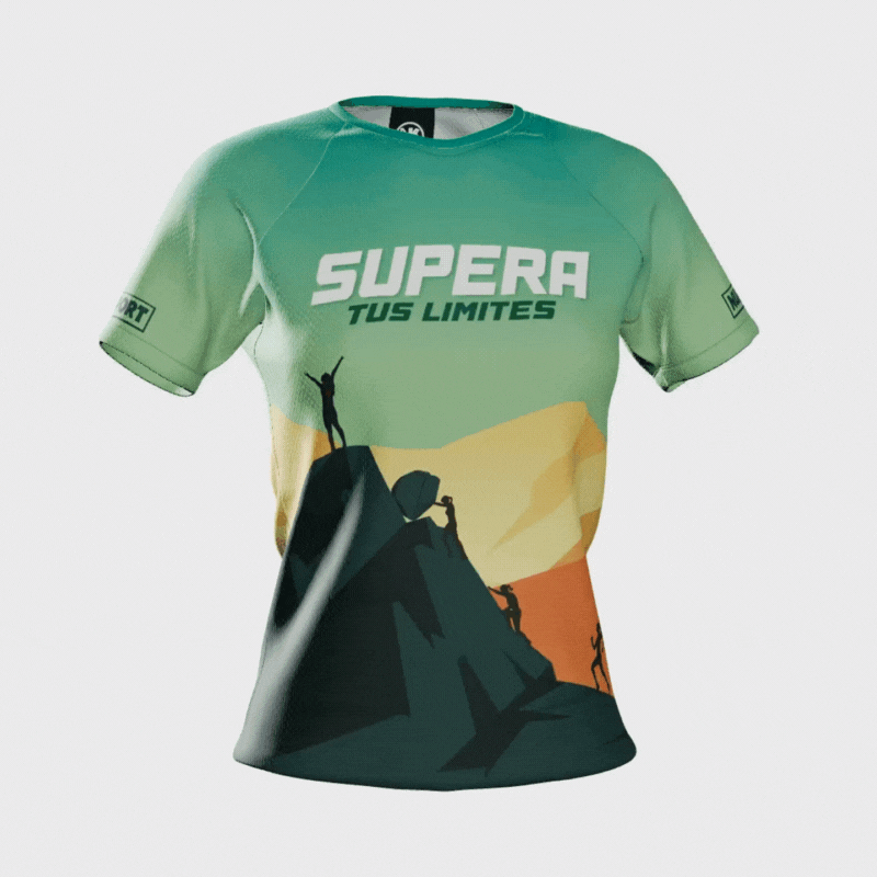 SUPERATUSLIMITES_mujer camisetas técnicas divertidas