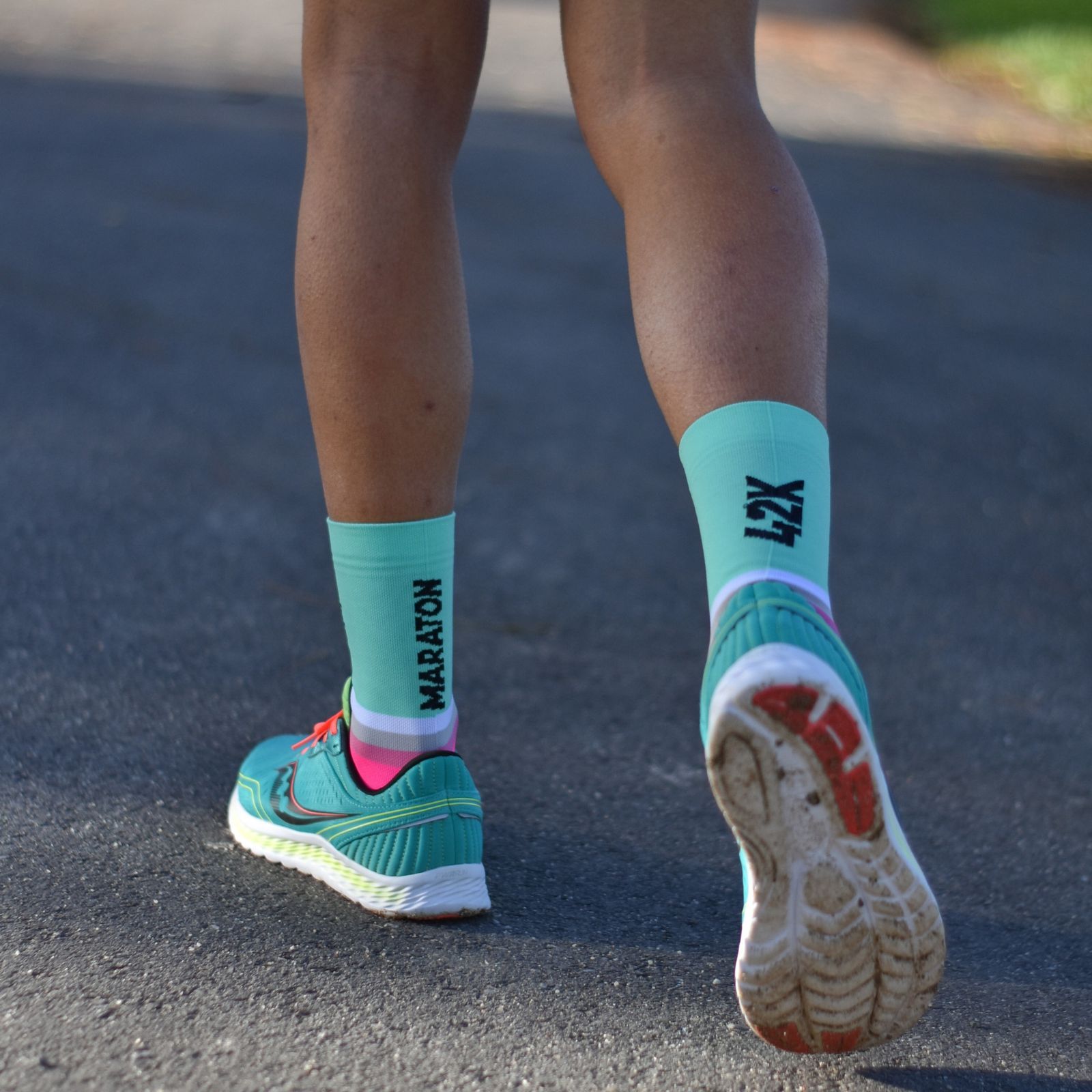 maraton_fucsia calcetines maraton
