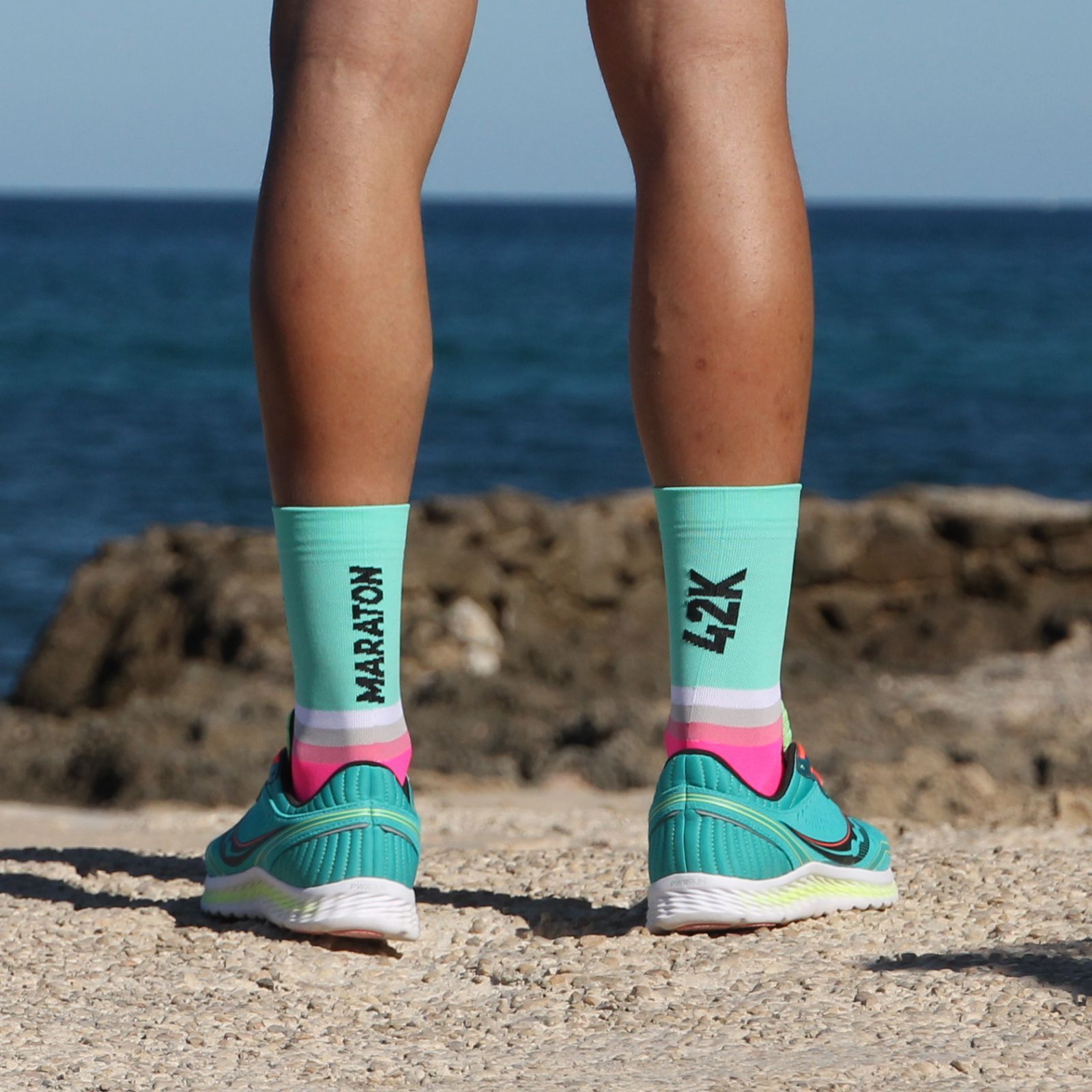 maraton_fucsia calcetines maraton