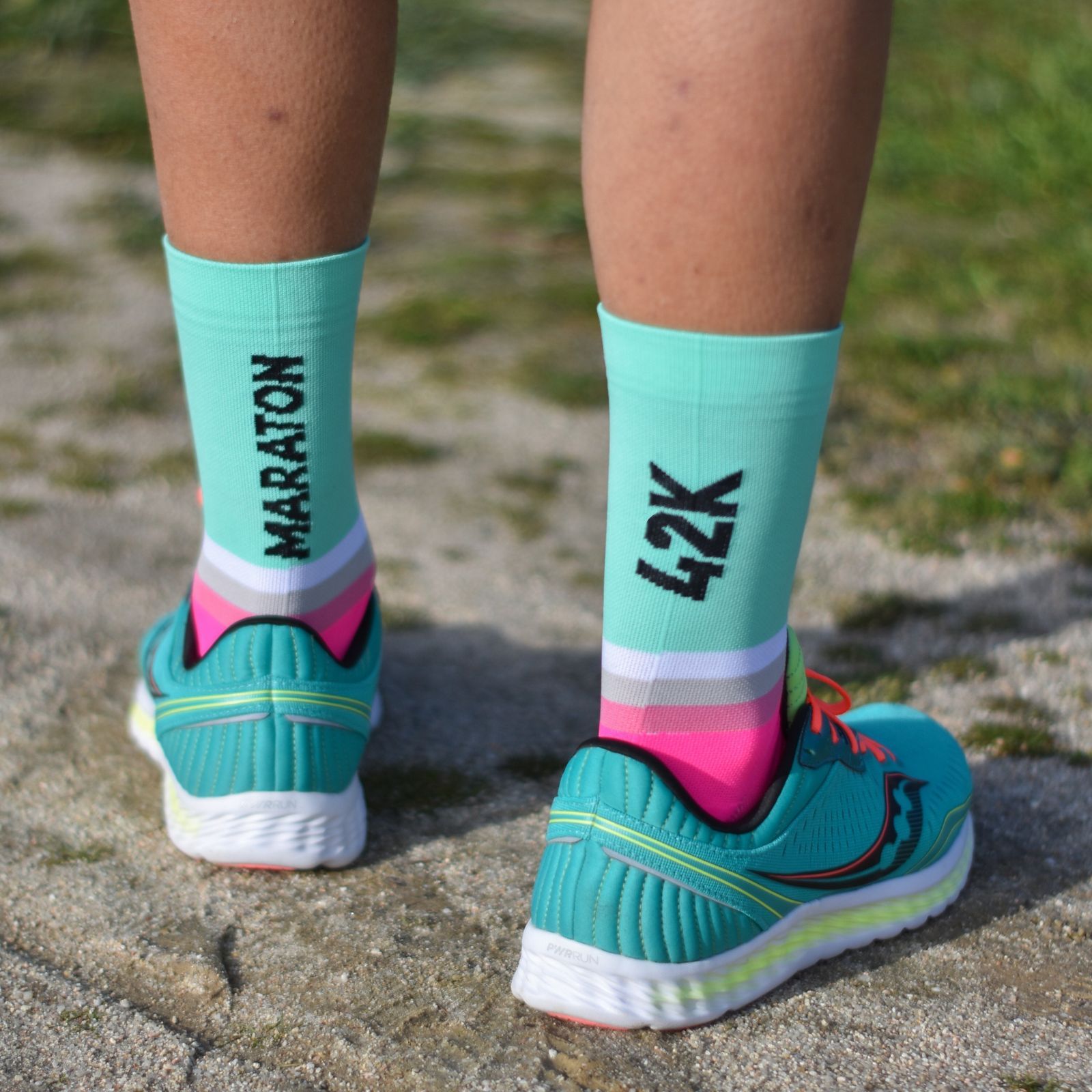 maraton_fucsia calcetines maraton