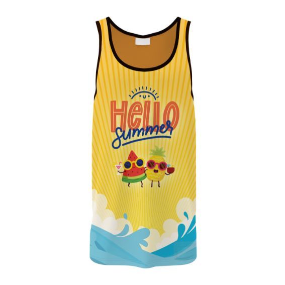 hellosummer_unisex camiseta running tirantes hombre