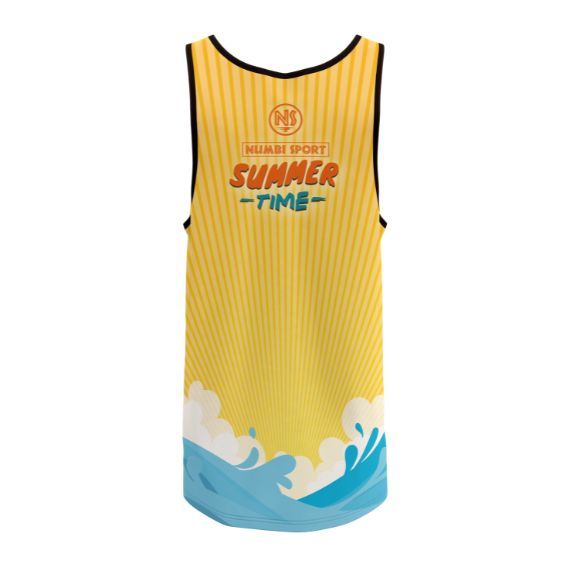 hellosummer_unisex CAMISETA RUNNING TIRANTES HOMBRE HELLO SUMMER - Imagen 5