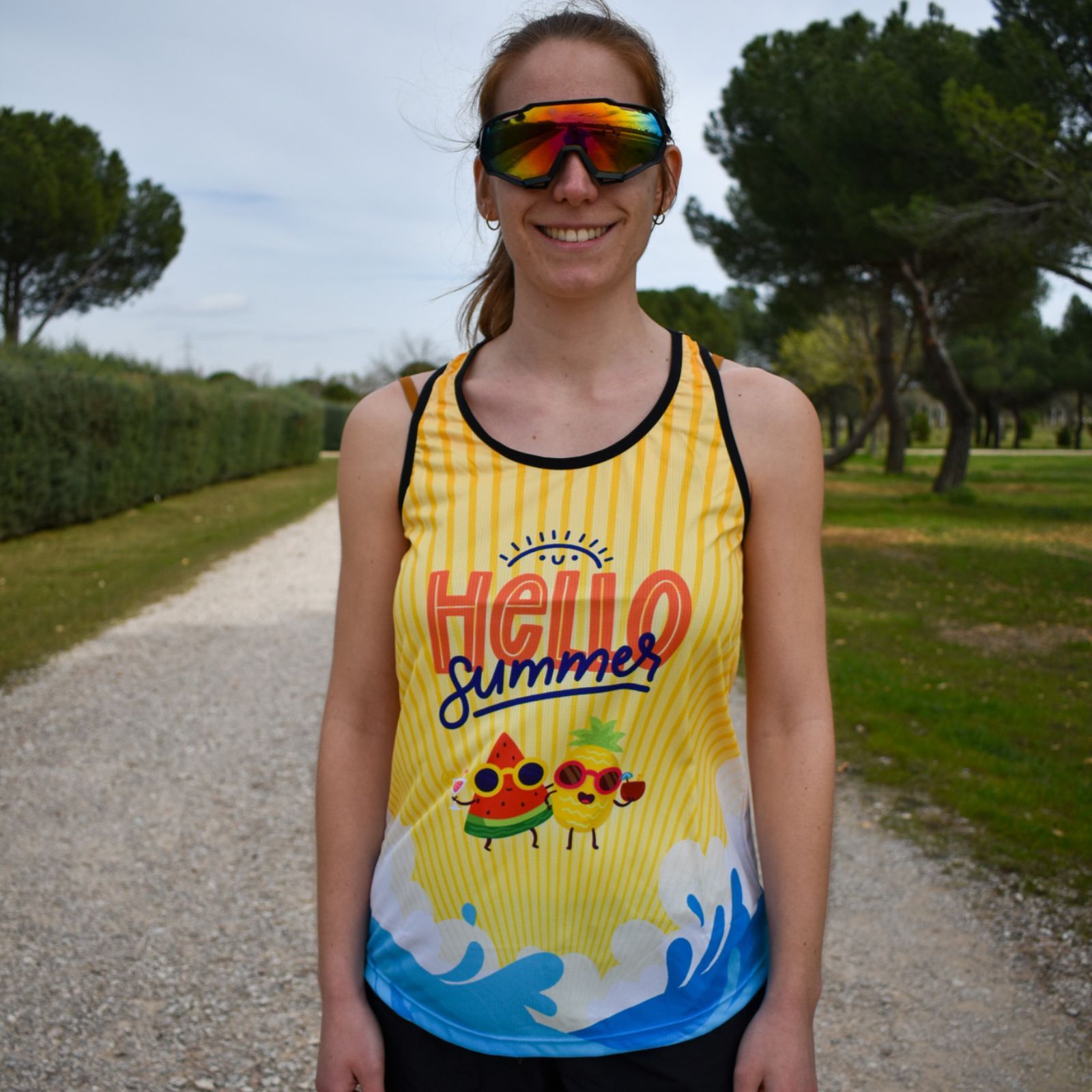 hellosummer_mujer camiseta técnica verano
