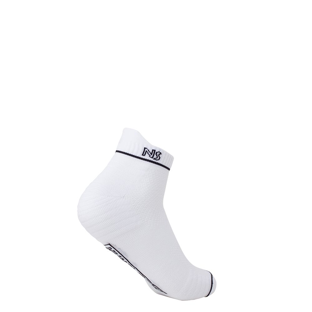 Essential_Blanco calcetín tobillero para running blanco