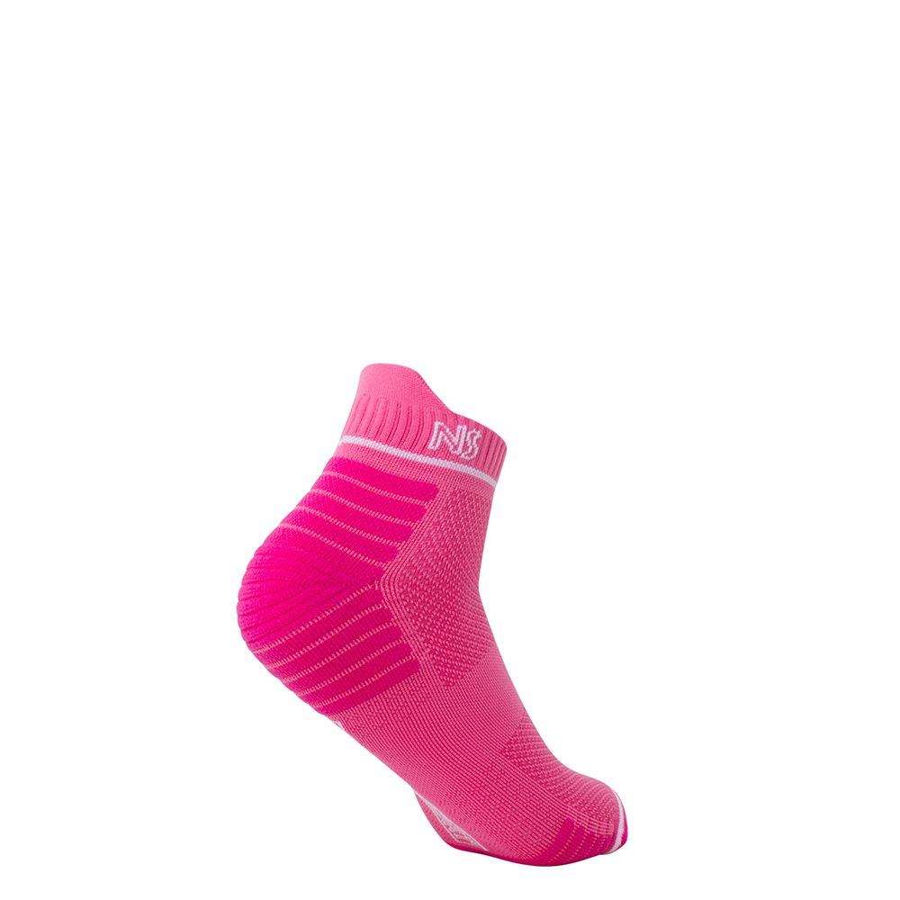 Essential_Chicle calcetines técnicos tobilleros rosa chicle