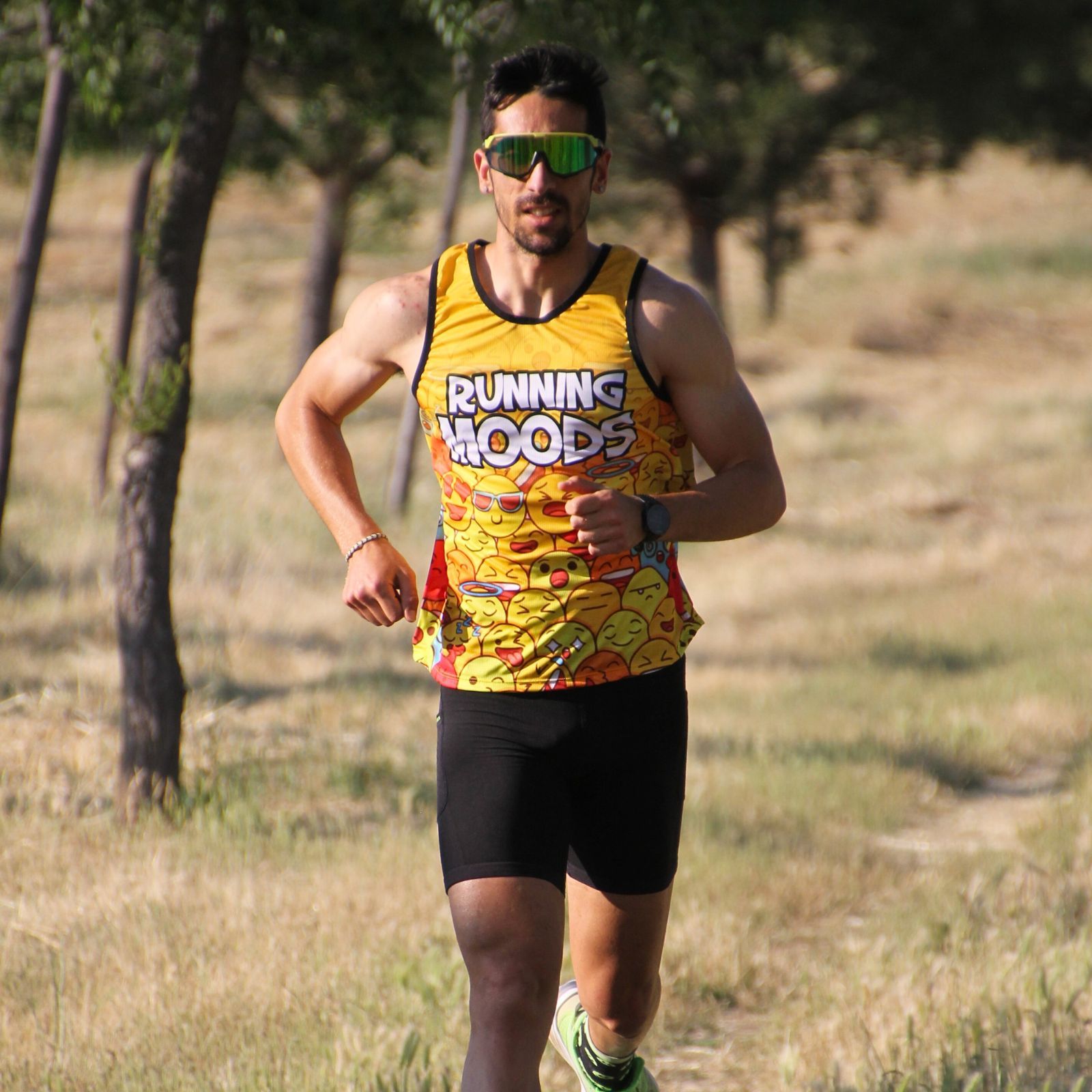 Moods_Unisex Camisetas Running Tirantes Para Hombre