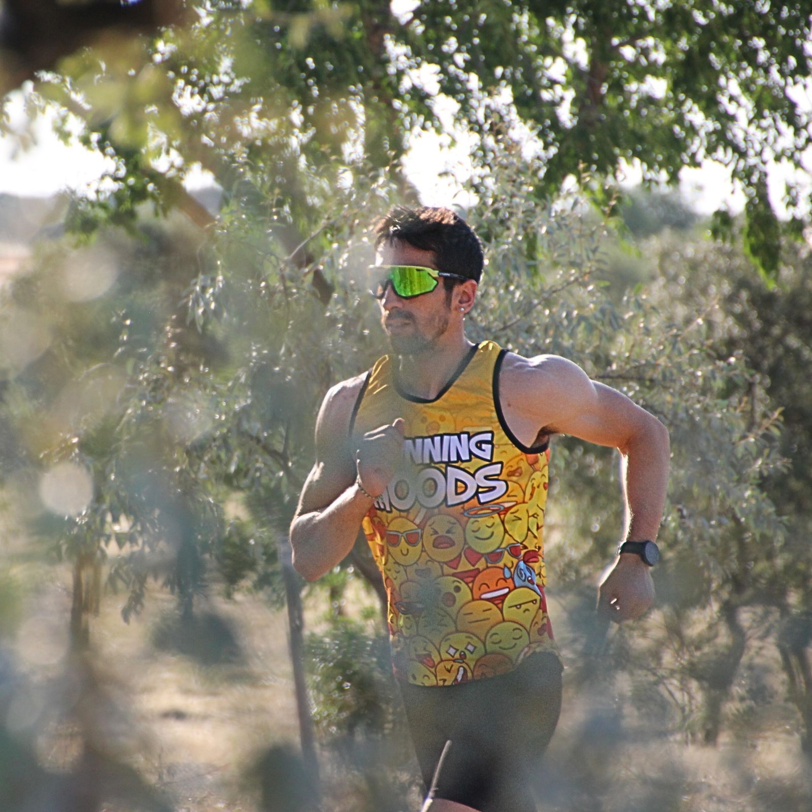 Moods_Unisex Camisetas Running Tirantes Para Hombre