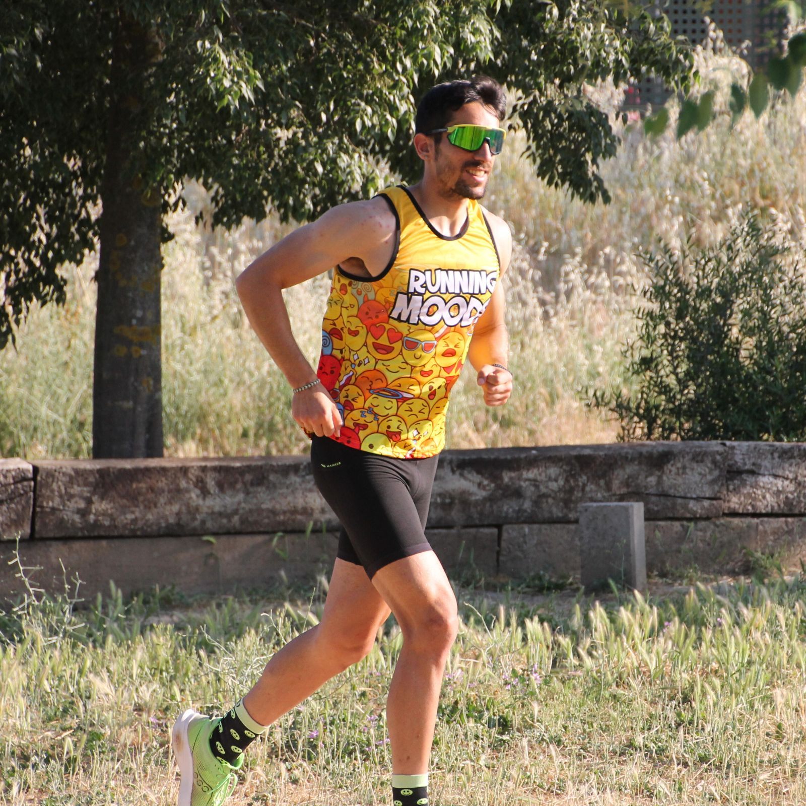 Moods_Unisex Camisetas Running Tirantes Para Hombre