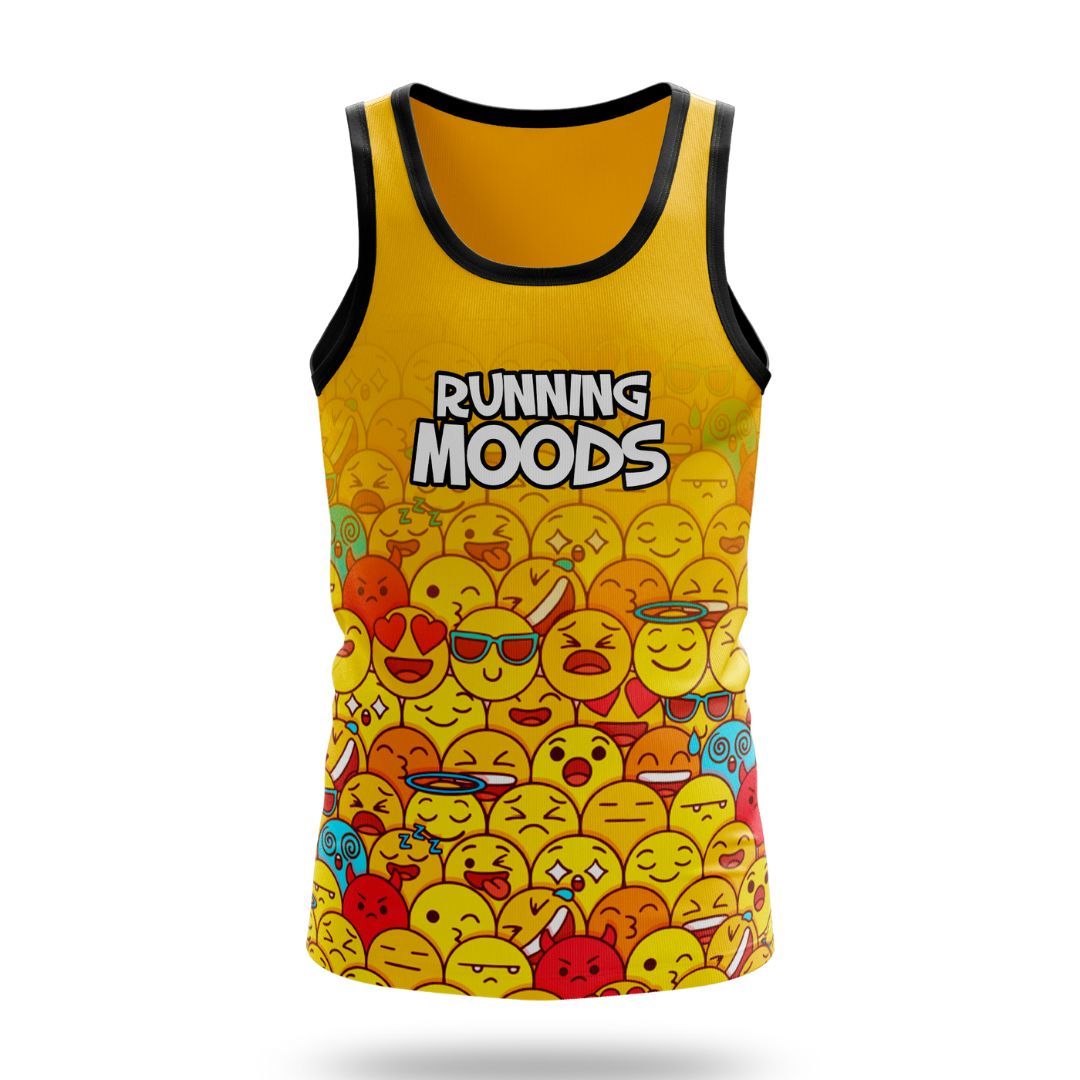 Moods_Unisex Camisetas Running Tirantes Para Hombre
